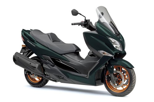 Suzuki, 2025 Suzuki Burgman 400 new colours for Europe