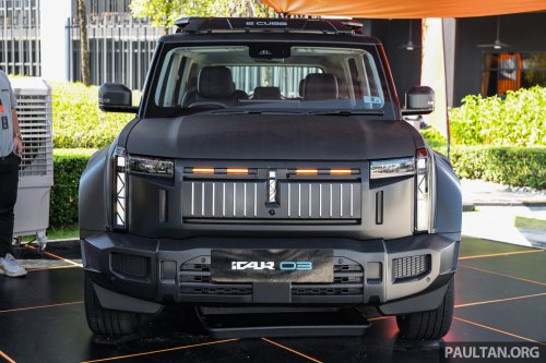 2025 iCaur 03 EV launched in Malaysia – up to 279 PS, 426 km NEDC; 2WD fr RM119,800, iWD at RM129,800