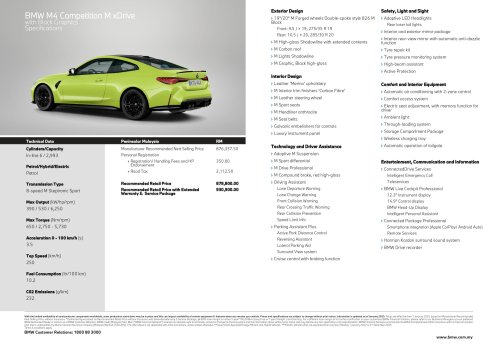 BMW, BMW M4, 2025 BMW M4 Competition Coupe xDrive facelift in Malaysia –  530 hp, 650 Nm, 0-100 in 3.5s, from RM879k