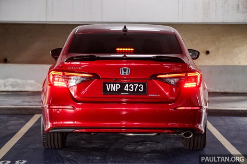 2025 Honda Civic facelift Malaysian review – turbo vs hybrid; which of the C-segment bestseller is better?