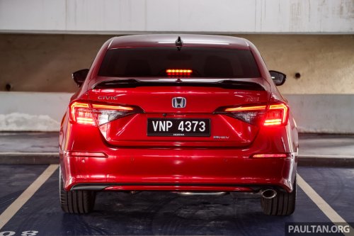 2025 Honda Civic facelift Malaysian review – turbo vs hybrid; which of the C-segment bestseller is better?