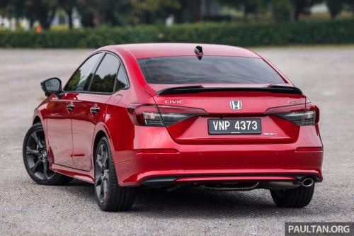 2025 Honda Civic facelift Malaysian review – turbo vs hybrid; which of the C-segment bestseller is better?