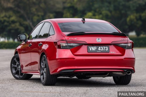 Honda, Honda Civic, 2025 Honda Civic facelift Malaysian review – turbo vs hybrid; which of the C-segment bestseller is better?