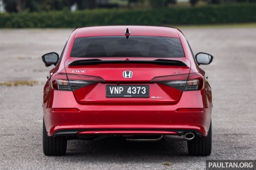 2025 Honda Civic facelift Malaysian review – turbo vs hybrid; which of the C-segment bestseller is better?