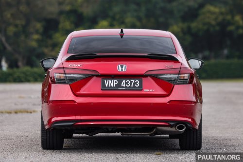 2025 Honda Civic facelift Malaysian review – turbo vs hybrid; which of the C-segment bestseller is better?