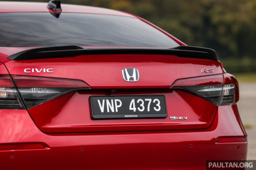 2025 Honda Civic facelift Malaysian review – turbo vs hybrid; which of the C-segment bestseller is better?