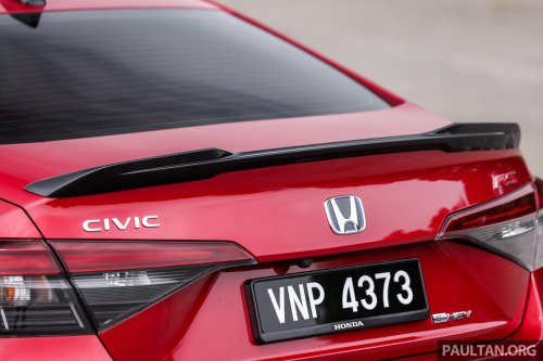 2025 Honda Civic facelift Malaysian review – turbo vs hybrid; which of the C-segment bestseller is better?