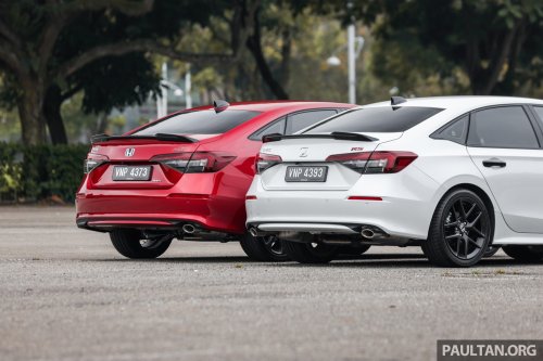 2025 Honda Civic facelift Malaysian review – turbo vs hybrid; which of the C-segment bestseller is better?