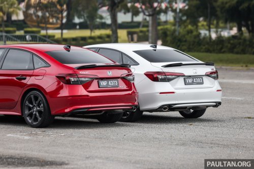 2025 Honda Civic facelift Malaysian review – turbo vs hybrid; which of the C-segment bestseller is better?
