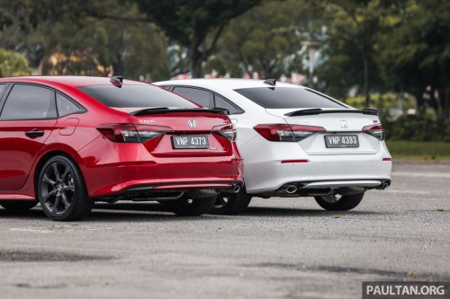 2025 Honda Civic facelift Malaysian review – turbo vs hybrid; which of the C-segment bestseller is better?