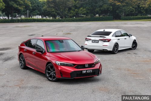 Honda, Honda Civic, 2025 Honda Civic facelift Malaysian review – turbo vs hybrid; which of the C-segment bestseller is better?