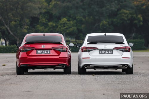 2025 Honda Civic facelift Malaysian review – turbo vs hybrid; which of the C-segment bestseller is better?