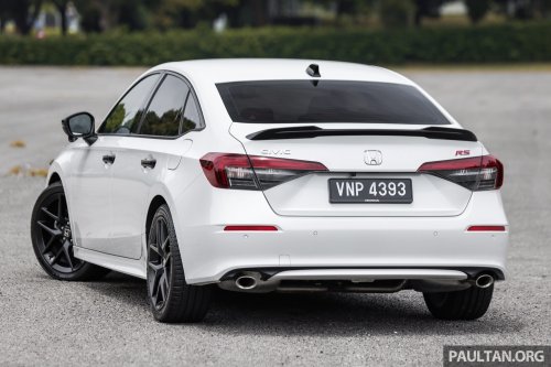 2025 Honda Civic facelift Malaysian review – turbo vs hybrid; which of the C-segment bestseller is better?