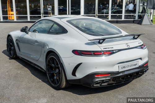 Mercedes, Mercedes-AMG GT, Mercedes-AMG GT63 4Matic+ Coupe launched in Malaysia – 585 PS, 800 Nm, 3.2s, from RM1.9 million