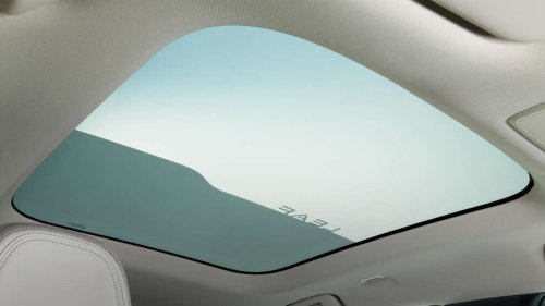2026 Nissan Leaf more details – 0.25 drag coefficient, dimming panoramic glass roof, “300 to 500 km” range