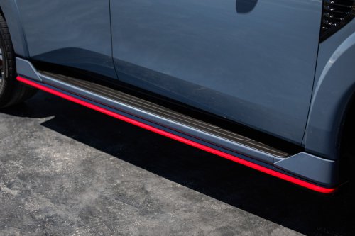 2026 Nissan Patrol Nismo – tuned Armada gets 460 hp; sports air suspension, exhaust; red pinstripe bodykit