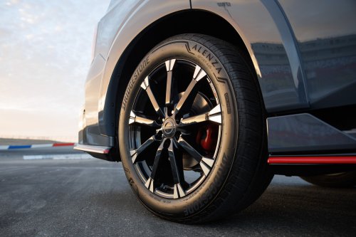 2026 Nissan Patrol Nismo – tuned Armada gets 460 hp; sports air suspension, exhaust; red pinstripe bodykit