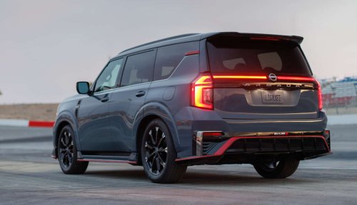 Nissan, Nissan Patrol, Nissan Armada, Nismo, 2026 Nissan Patrol Nismo – tuned Armada gets 460 hp; sports air suspension, exhaust; red pinstripe bodykit