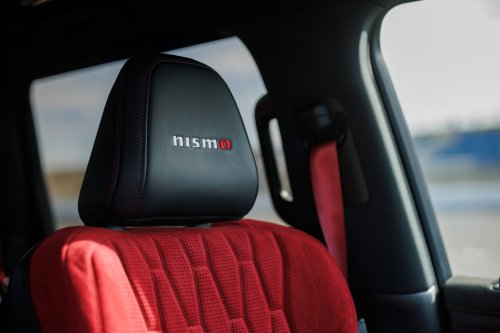 2026 Nissan Patrol Nismo – tuned Armada gets 460 hp; sports air suspension, exhaust; red pinstripe bodykit