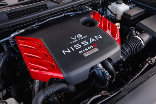 2026 Nissan Patrol Nismo – tuned Armada gets 460 hp; sports air suspension, exhaust; red pinstripe bodykit