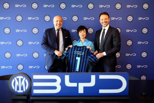 BYD, BYD signs as Inter Milan’s global automotive partner
