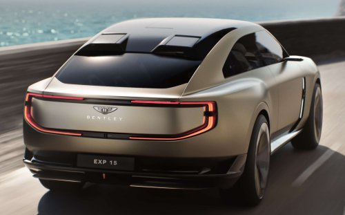 Bentley EXP 15 unveiled – three-door, three-seat fastback concept hints at brand’s first EV due in 2026