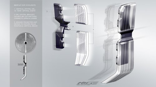Bentley EXP 15 unveiled – three-door, three-seat fastback concept hints at brand’s first EV due in 2026