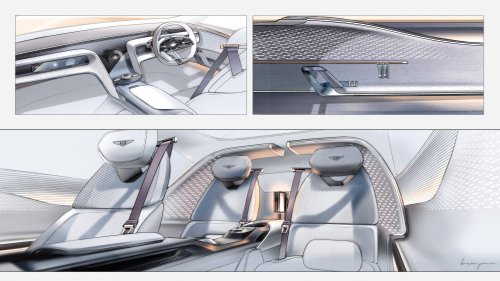 Bentley EXP 15 unveiled – three-door, three-seat fastback concept hints at brand’s first EV due in 2026
