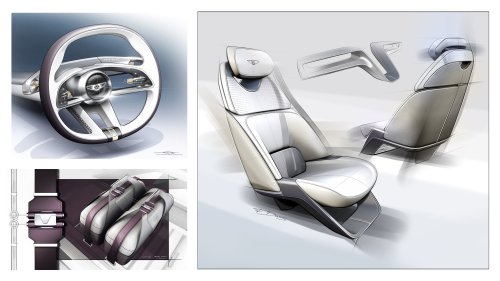Bentley EXP 15 unveiled – three-door, three-seat fastback concept hints at brand’s first EV due in 2026