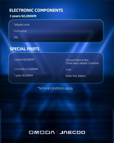 PHEV, Jaecoo J7 promos – 5 years’ free service or 0.8% interest subsidy; 10-year/1 mil km warranty for PHEV