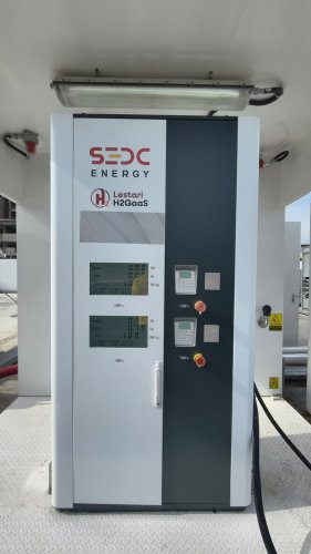 Hydrogen refuelling facility at Petros Multifuel Station in Batu Kawa, Sarawak undergoes testing