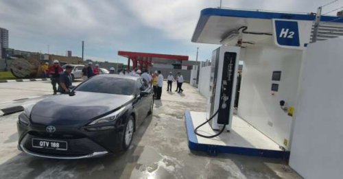 Hydrogen refuelling facility at Petros Multifuel Station in Batu Kawa, Sarawak undergoes testing