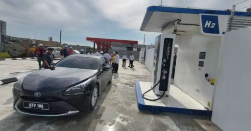 Hydrogen refuelling facility at Petros Multifuel Station in Batu Kawa, Sarawak undergoes testing