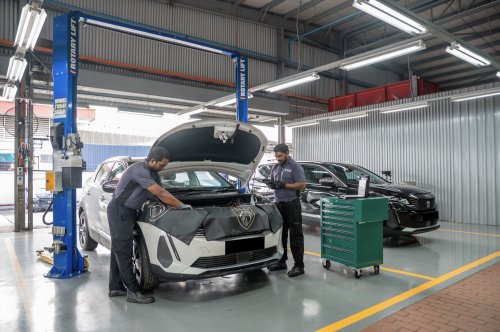 Peugeot, New Cycle & Carriage Peugeot service centre at Batu Caves, special promo for appointments made in July