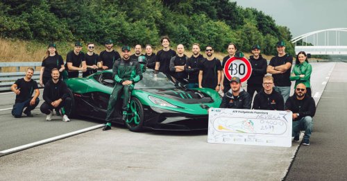 Rimac, Rimac Nevera R sets new 0-400-0 km/h record – 25.79 seconds; world’s fastest production EV at 431.45 km/h