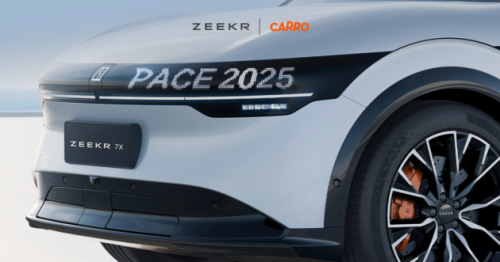 Zeekr 7X EV crossover on show, promo at PACE 2025