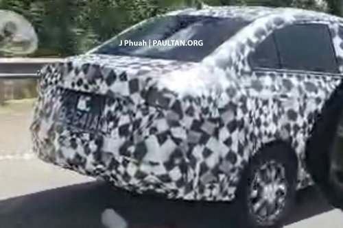 Proton, 2025 Proton Saga MC3: pair of them spied on highway