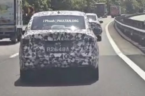 Proton, 2025 Proton Saga MC3: pair of them spied on highway