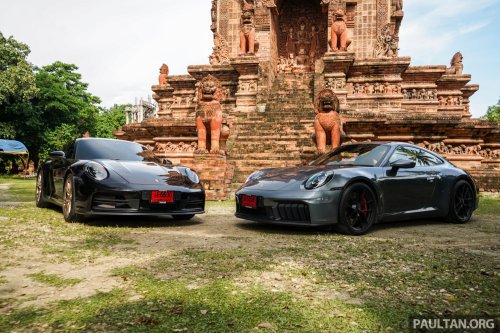 2025 Porsche 911 facelift sampled in Chiang Mai – new GTS with hybrid tech, a step in the right direction?