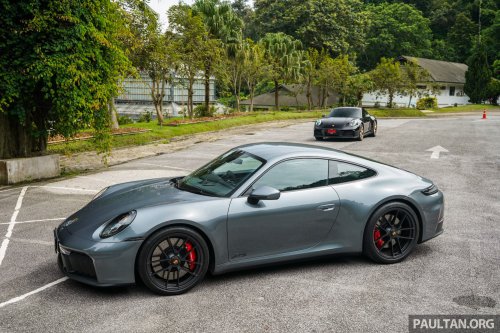 2025 Porsche 911 facelift sampled in Chiang Mai – new GTS with hybrid tech, a step in the right direction?