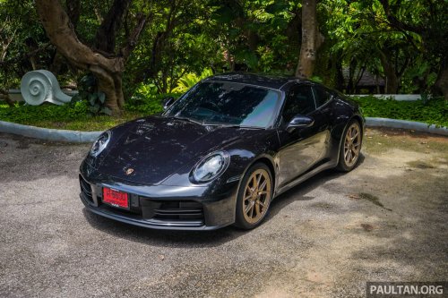 2025 Porsche 911 facelift sampled in Chiang Mai – new GTS with hybrid tech, a step in the right direction?