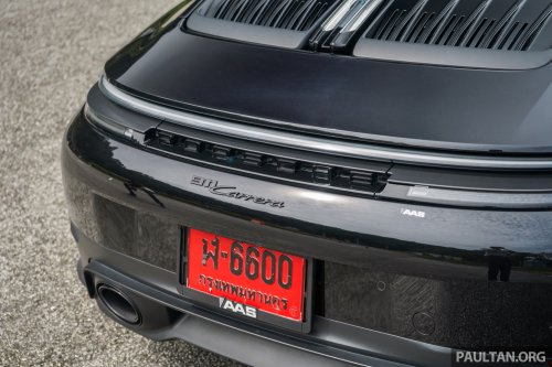 2025 Porsche 911 facelift sampled in Chiang Mai – new GTS with hybrid tech, a step in the right direction?
