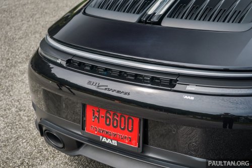 2025 Porsche 911 facelift sampled in Chiang Mai – new GTS with hybrid tech, a step in the right direction?