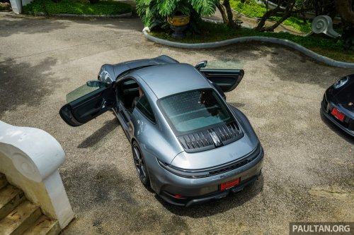 2025 Porsche 911 facelift sampled in Chiang Mai – new GTS with hybrid tech, a step in the right direction?