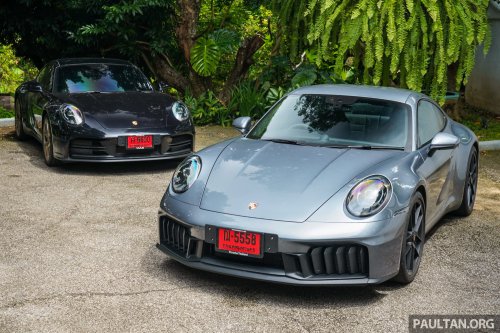 2025 Porsche 911 facelift sampled in Chiang Mai – new GTS with hybrid tech, a step in the right direction?