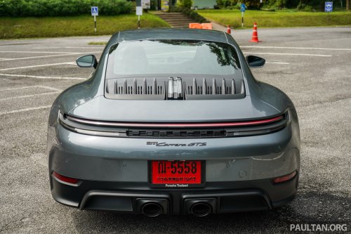 2025 Porsche 911 facelift sampled in Chiang Mai – new GTS with hybrid tech, a step in the right direction?