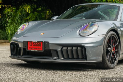 2025 Porsche 911 facelift sampled in Chiang Mai – new GTS with hybrid tech, a step in the right direction?