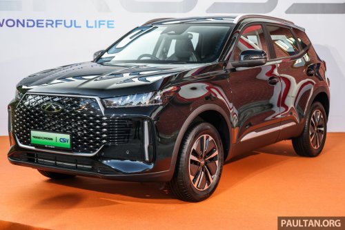 Chery, Chery Tiggo Cross CKD production starts in Malaysia – first 1.5 Turbo, Hybrid units roll out of Inokom plant