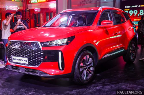 Chery, Chery Tiggo Cross reaches 1,000 bookings in 2 days