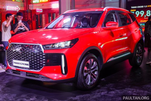 Chery, Chery Tiggo Cross – Malaysia gets better engine and gearbox combo vs Indonesia and Australia
